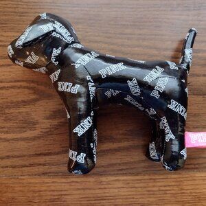 NEW Signature Collectible Victoria Secret PINK Black & White Dog - Size: Small